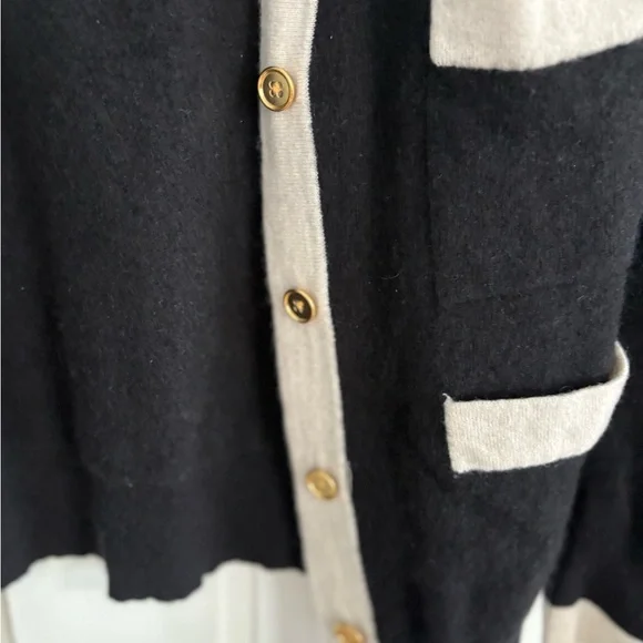 C By Bloomingdale’s 100% Cashmere Cardigan - Picture 3 of 5